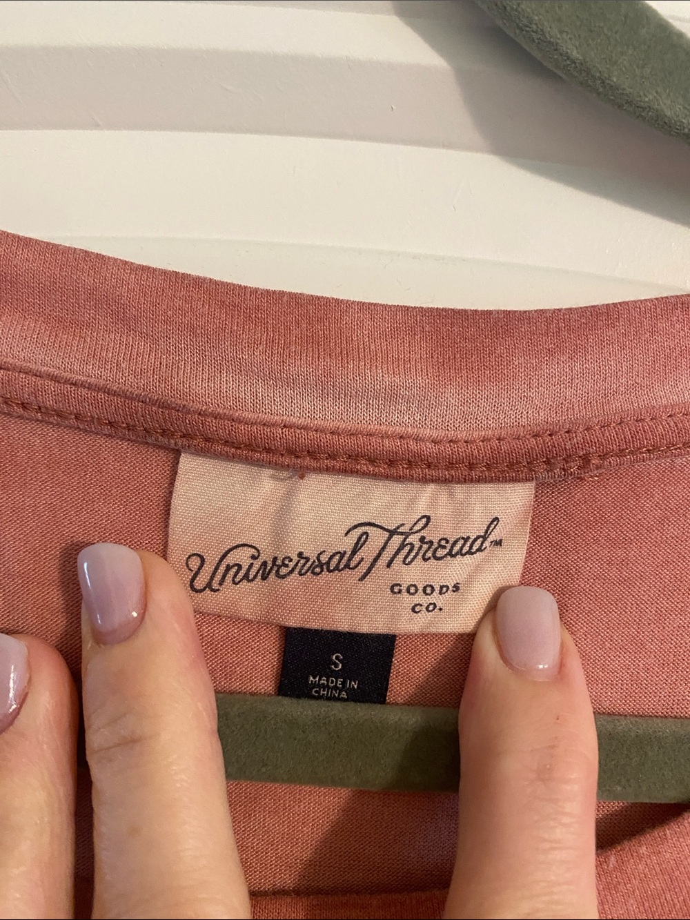 Universal Thread Dusty Rose Short Sleeve Tee